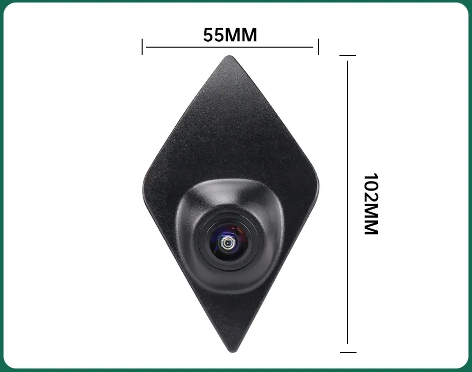 Cameră Auto Frontală AHD 1080P cu Unghi de 170° pentru Siglă Renault – Compatibilă cu Megane, Trafic, Clio, Kadjar, Captur, Scenic, Arkana, Kangoo [6]