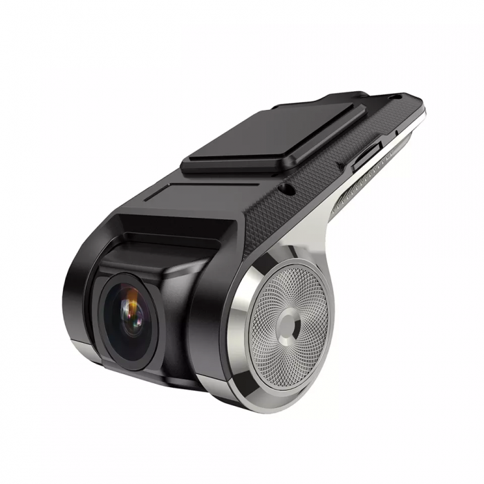 Set Camera DVR inregistrare trafic HD, night Vision,ADAS + Card SD 64 GB [2]