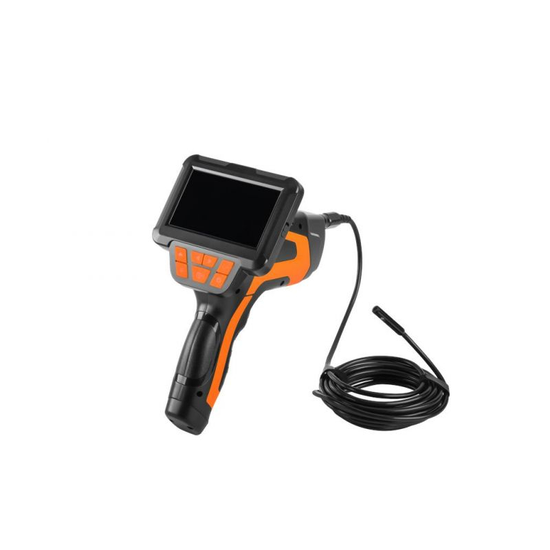 Cameră Endoscopică 1080P, Ecran 4.3, 3000mAh, IP68, Cablu 5m, Sondă 8mm – Cameră Inspecție Profesională [3]