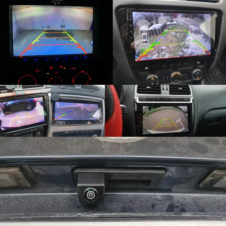 Camera Marsarier AHD 1080P HD pentru Skoda Fabia, Yeti, Superb, Roomster (2010-2016) și Audi A1 A3 (2012-2015) Night Vision, Unghi 170°, IP68 [3]