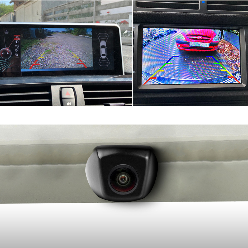 Camera marsarier AHD, unghi 170 grade cu StarLight Night Vision BMW X5 E70, X5 E53, X6 E71, X6 E72, X3 E83 [9]