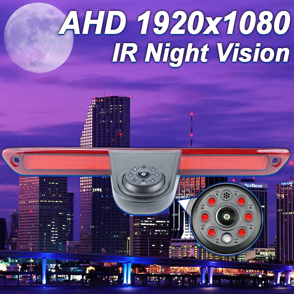 Cameră Marșarier AHD 1080p, unghi larg 170° pentru Mercedes Sprinter, VW Crafter, Dodge 2007–2018 [7]