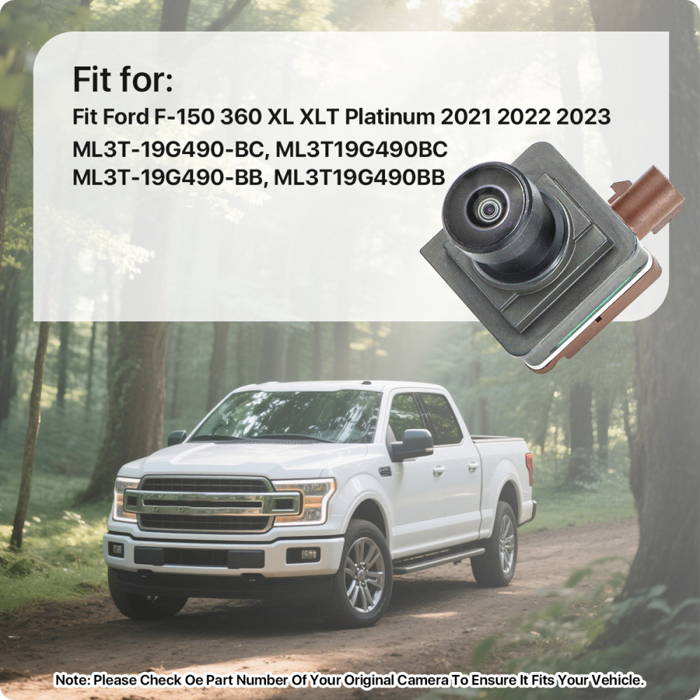 Camera marsarier dedicata Ford F-150 360 XL XLT Platinum (2021-2022-2023)  Cod:ML3T-19G490-BC OEM [2]