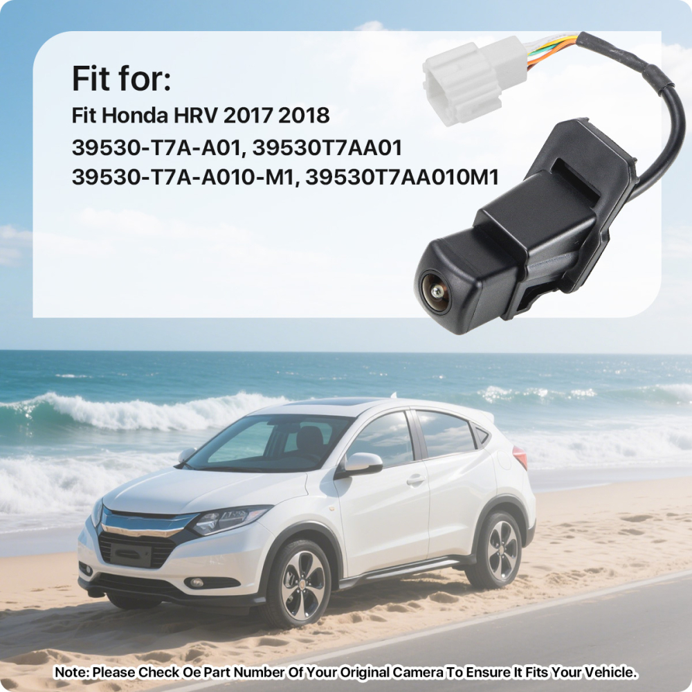 Camera marsarier dedicata Honda HRV (2017-2018) Cod:39530-T7A-A01 OEM [6]