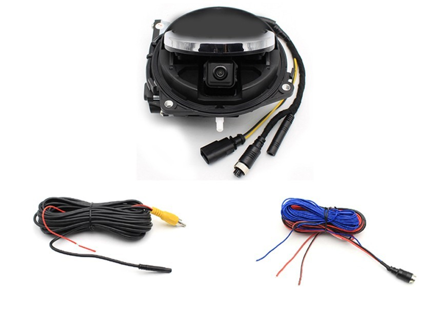 Camera marsarier flip, montaj in sigla pentru VW Passat B8, Golf 5, Golf 6, Passat B6, B7, B8 Variant, Arteon ,T-Roc [2]