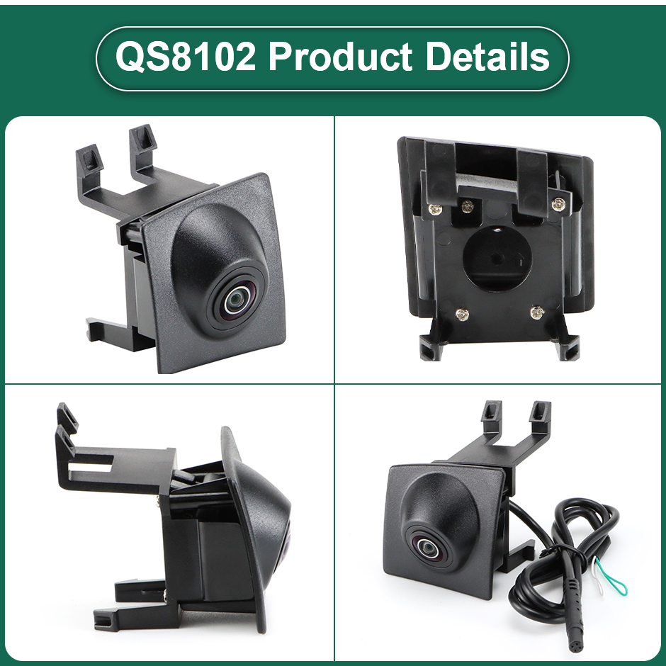 Cameră față auto 1080P AHD, Unghi 170 grade, pentru BMW E60, F30, F10, E46, E39 X5 E53, E70 X3 E83, F25 F11, E90, E92, F31, E82, E61 X1 E84, F48 [6]