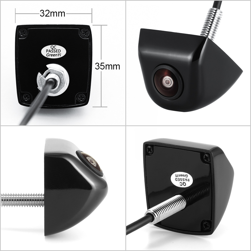 Cameră Auto HD cu Vedere Față/Spate, Unghi Larg și Linii Colorate pentru Parcare [2]