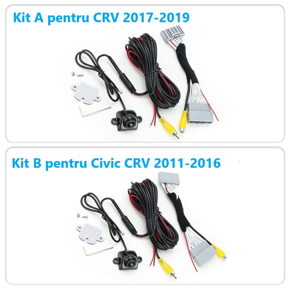 Camera marsarier HD,dedicata Honda Civic CRV (2011-2019),integrare OEM,vedere nocturna,unghi larg [4]