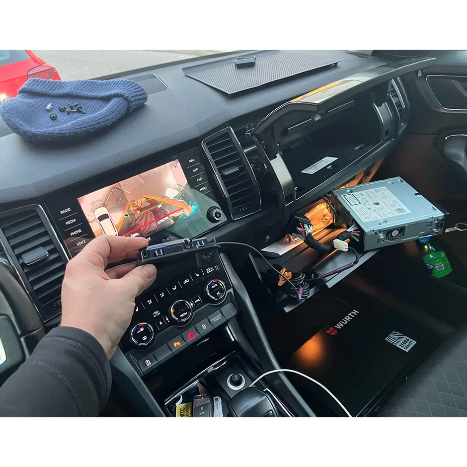 Cameră marsarier HD, dedicata Skoda Karoq (2017-2024), integrare OEM,vedere nocturna,unghi larg [4]