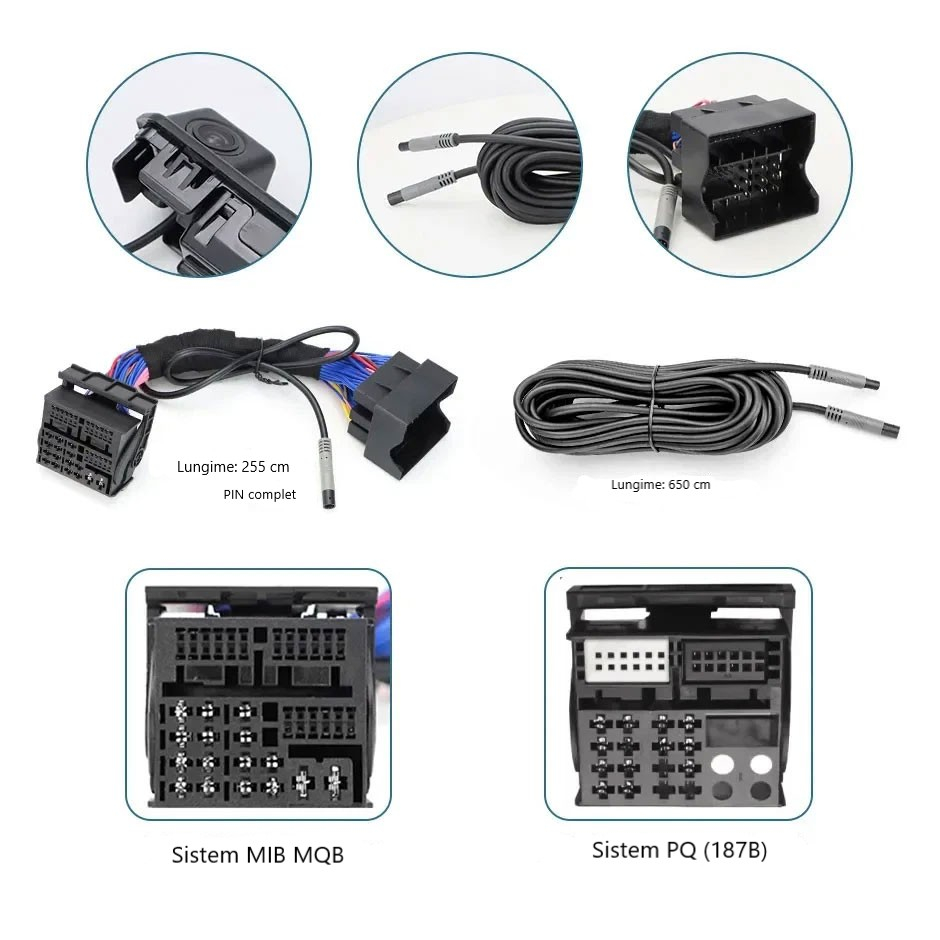 Camera marsarier HD, dedicata Skoda Scala (2019-2023), integrare OEM,vedere nocturna,unghi larg [5]