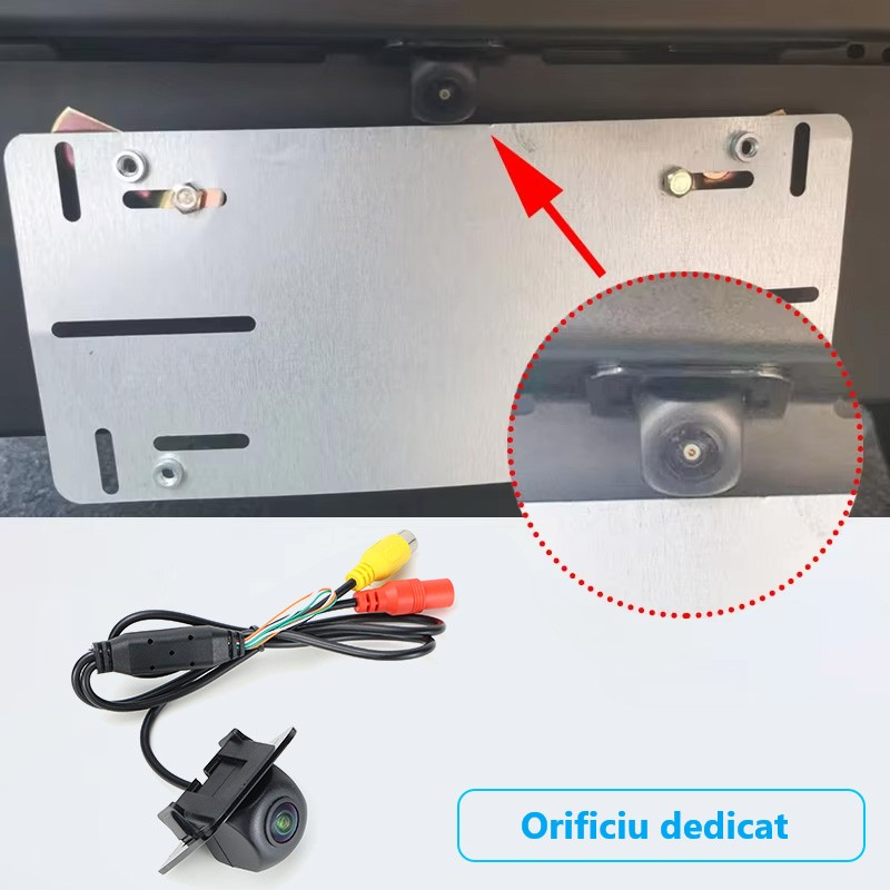 Camera marsarier HD, dedicata Suzuki Jimny (2018-2023), integrare OEM,vedere nocturna,unghi larg [5]