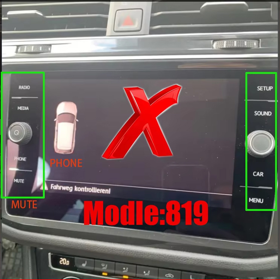 Camera marsarier HD, dedicata VW Touran (2016-2020), integrare OEM,vedere nocturna,unghi larg [3]