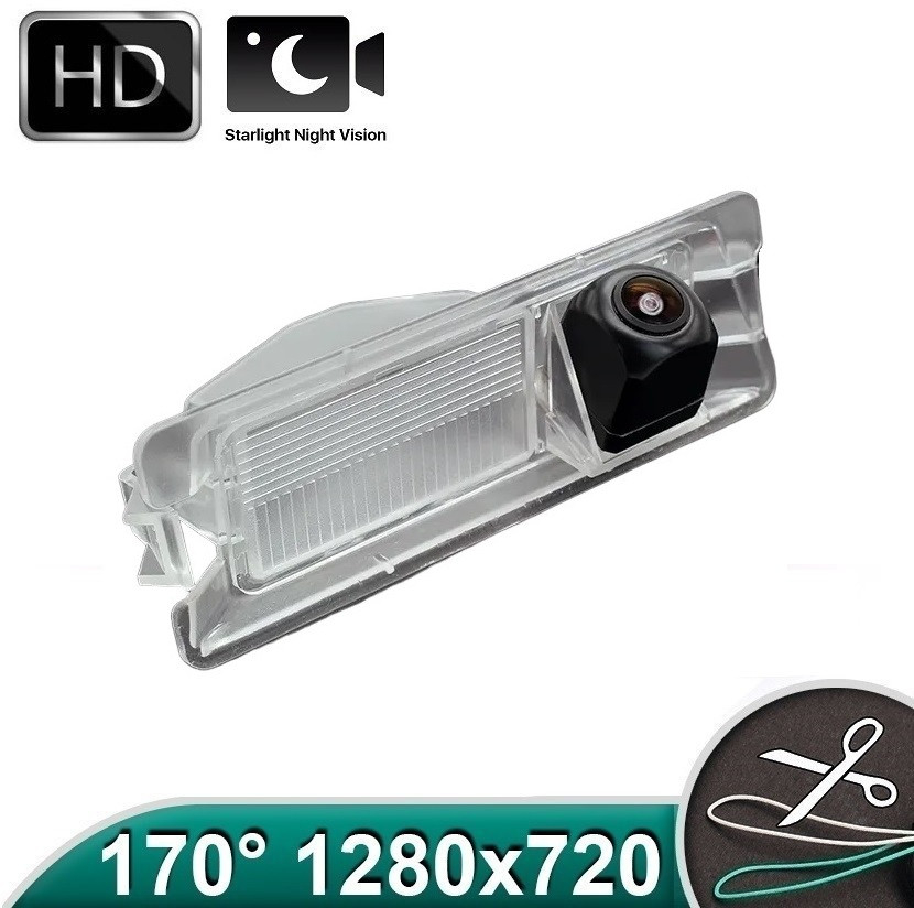 Camera marsarier HD 1280X720P, unghi 170 grade cu StarLight Night Vision Dacia Logan 2 (2012-2017), Sandero 2 (2012-2017) PREMIUM [1]