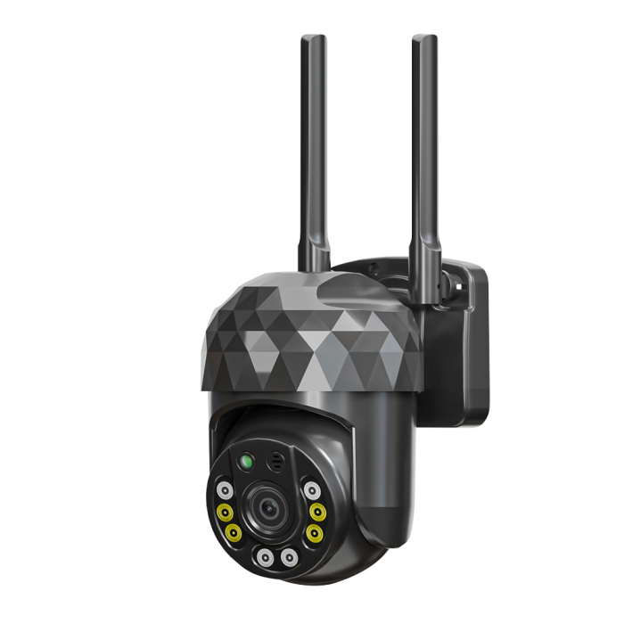 Cameră WiFi de Supraveghere 1080P HD, 355° Rotire și 90° Înclinare, IP66, Night Vision și Alarmă Integrată [5]