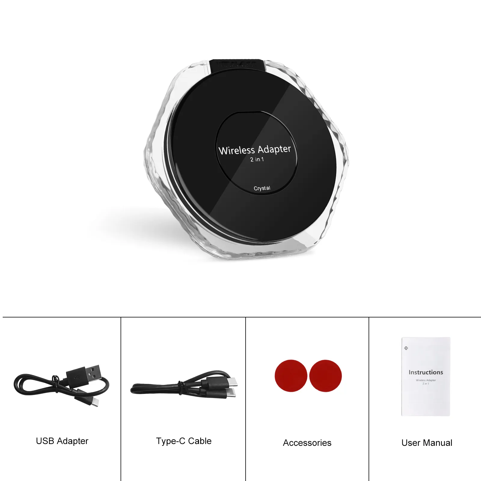 Carplay AI Box Universal pentru Toate Mașinile cu Carplay și Android Auto - Transformă Conexiunea Cablului în WiFi, Bluetooth 4.2, WiFi 5.8G [15]