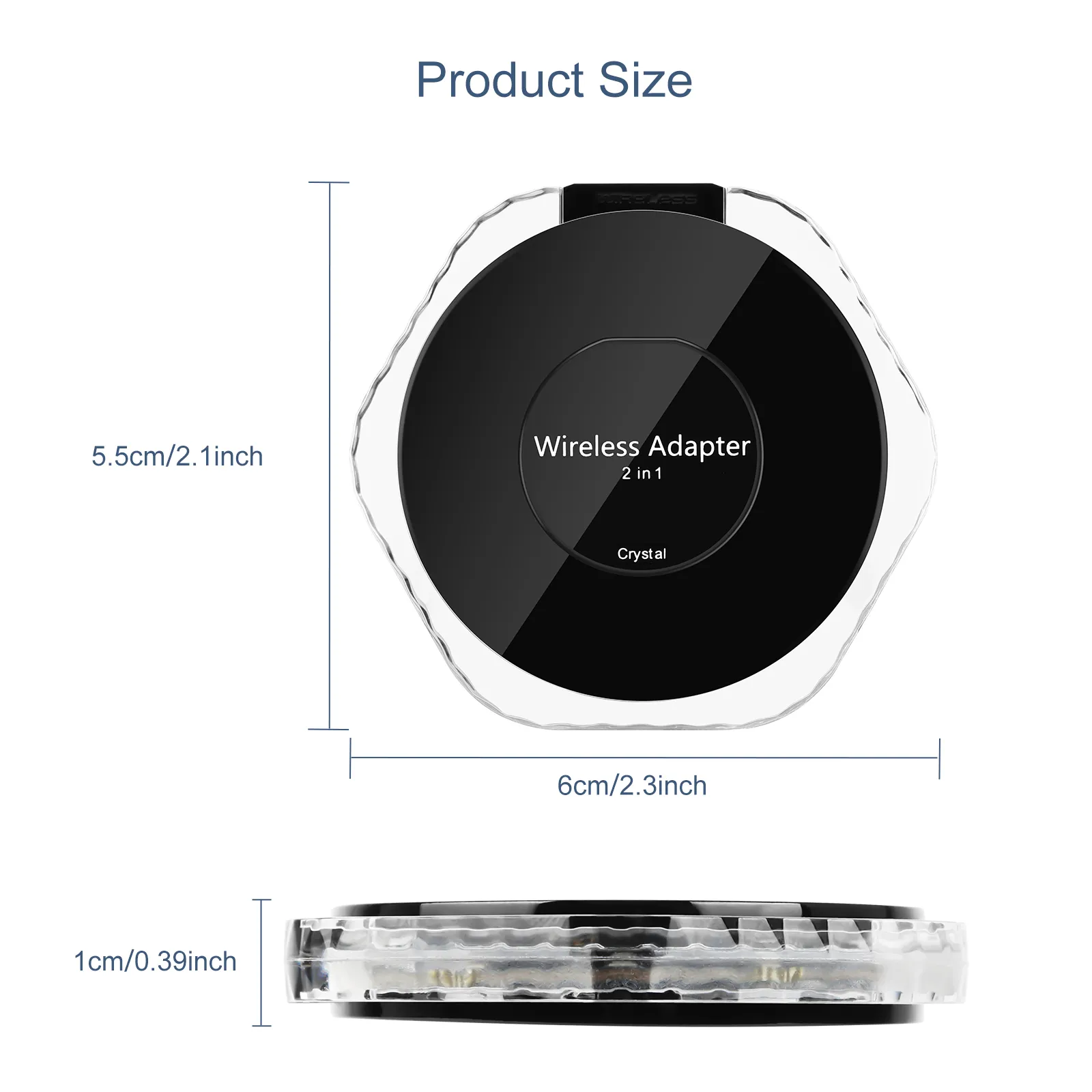 Carplay AI Box Universal pentru Toate Mașinile cu Carplay și Android Auto - Transformă Conexiunea Cablului în WiFi, Bluetooth 4.2, WiFi 5.8G [3]