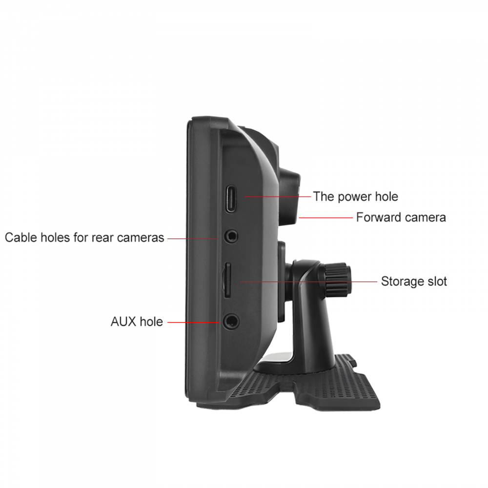 CarPlay si Android Auto Wireless 23.9 cm (9.3 inch) + Camera DVR inregistrare trafic + Card 64 GB Cadou [4]