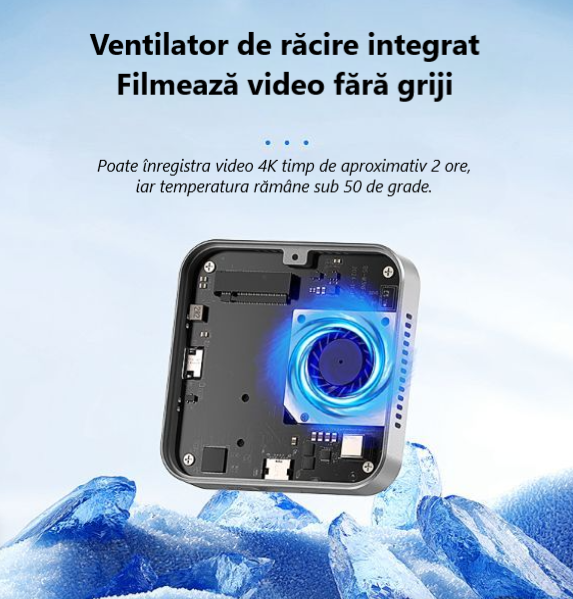 Cititor SSD NVMe 22302242 cu Încărcare PD 100W USB C 10Gbps Ventilator Magnetic Compatibil iPhone Mac Windows Android [10]