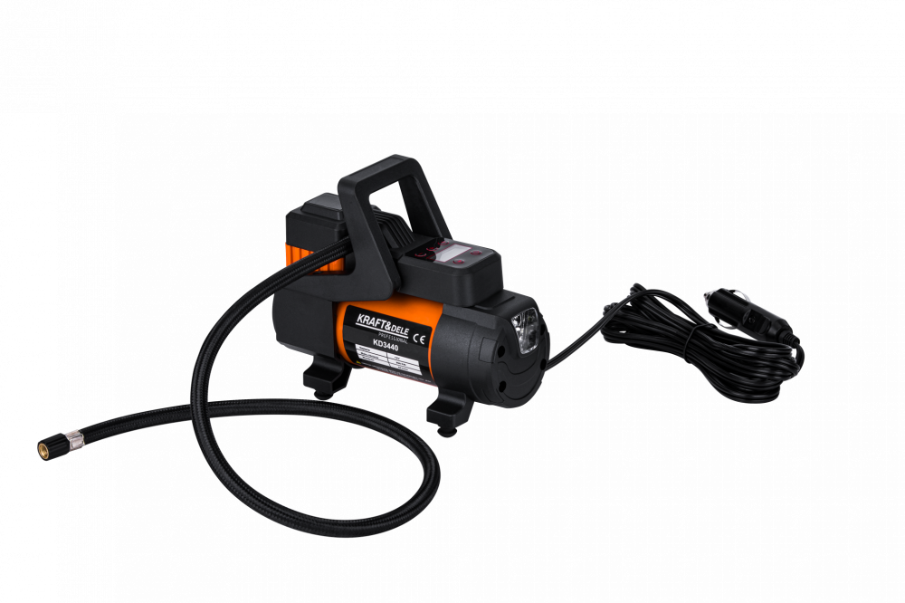 Compresor auto 12V portabil cu presiune 200 PSI și debit 45 l/min – ideal pentru anvelope și accesorii [4]