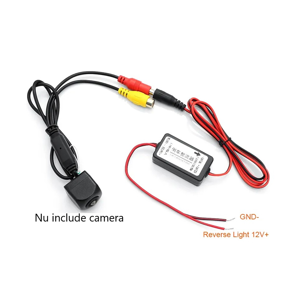 Filtru Redresor pentru Cameră Marșarier – Eliminare Interferențe, Compatibil cu 12V, cu mufa Plug&Play [3]