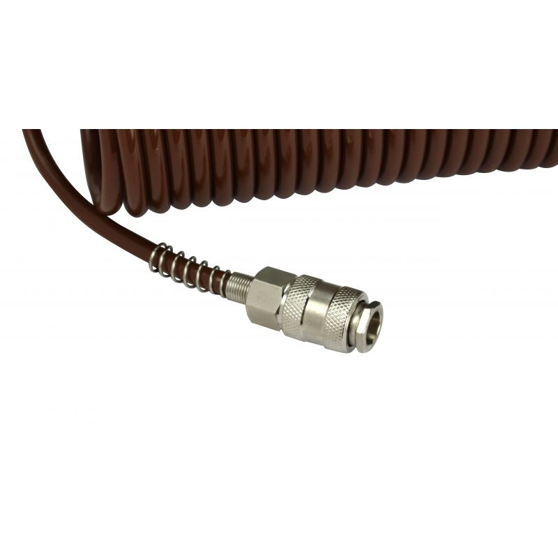 Furtun pneumatic 5x8mm 10m, cuple rapide incluse [2]