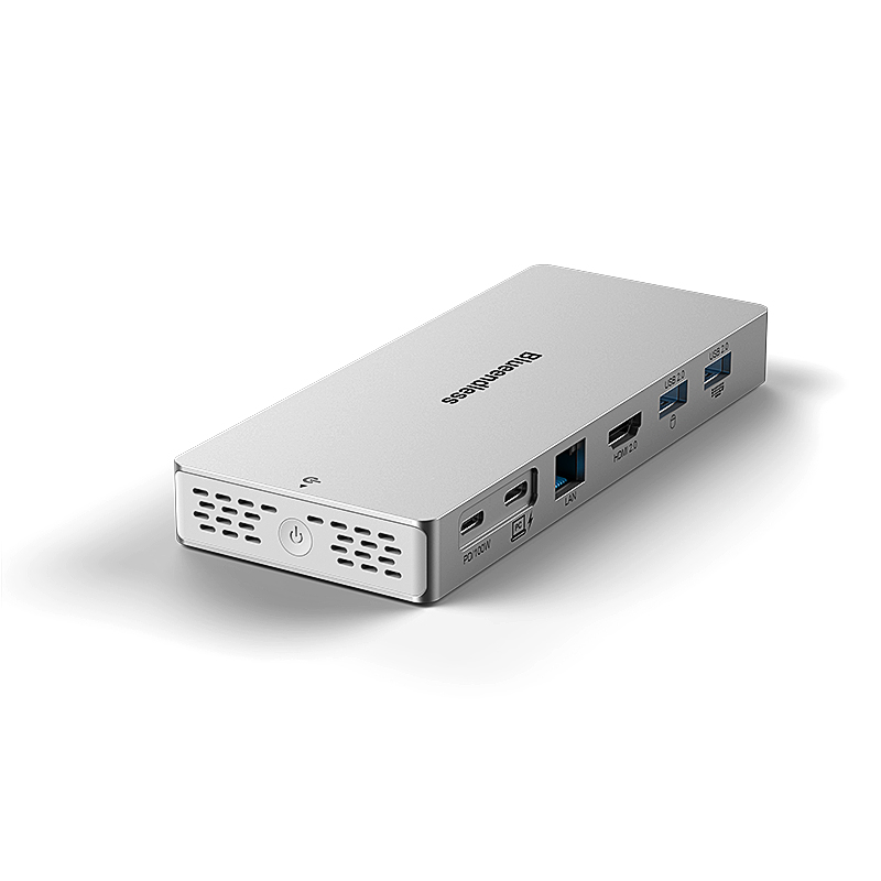 Hub USB C 10Gbps cu HDMI 4K60Hz PD 100W carcasă aluminiu Compatibil Windows Mac Linux Model HC1406 [6]