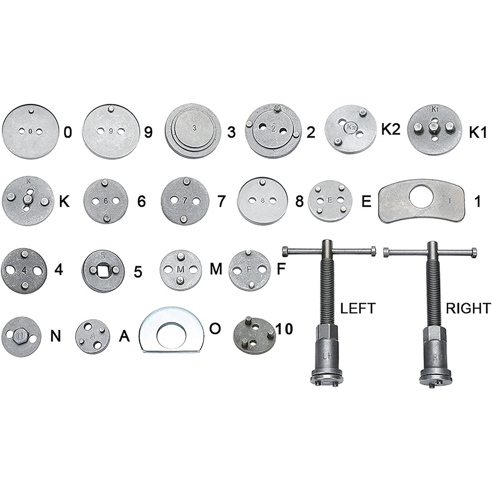 Kit Presa pentru pistoane de frana 22 piese schimbare placute frana [2]