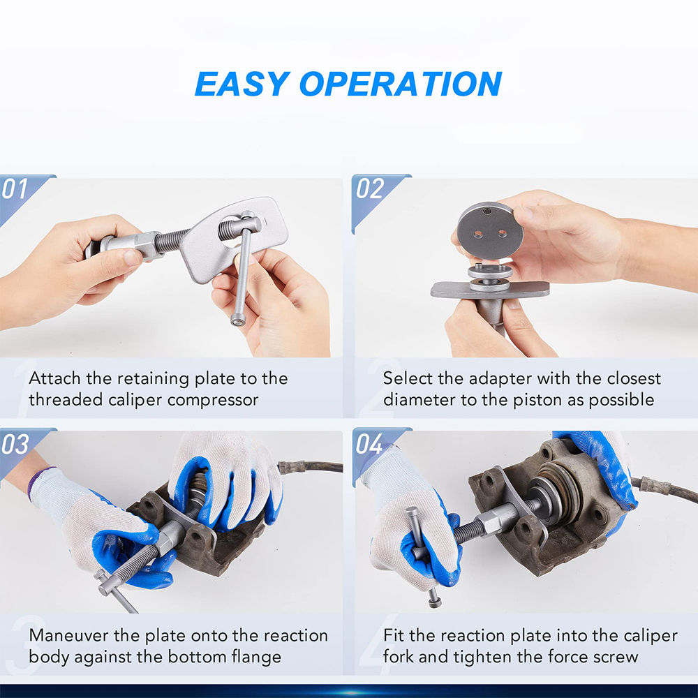 Kit Presa pentru pistoane de frana 22 piese schimbare placute frana [5]