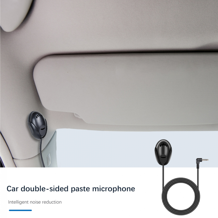 Microfon Extern pentru Navigație și Player Auto cu Conexiune 3.5mm - Sunet Clar și Calitate Superioară pentru Apeluri în Medii Zgomotoase [8]