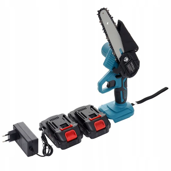 Mini drujba cu acumulator, 21V, cu 2 acumulatori 2000mAh, Valiza inclusa lama 6 inch [4]