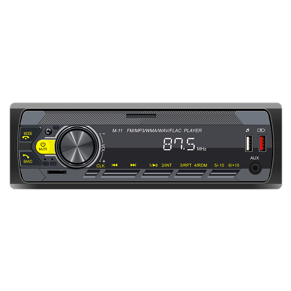 MP3 Player Auto cu Bluetooth, Control prin Aplicație Mobilă, USB, AUX, FM Radio și Lumini RGB – Model M11 [3]