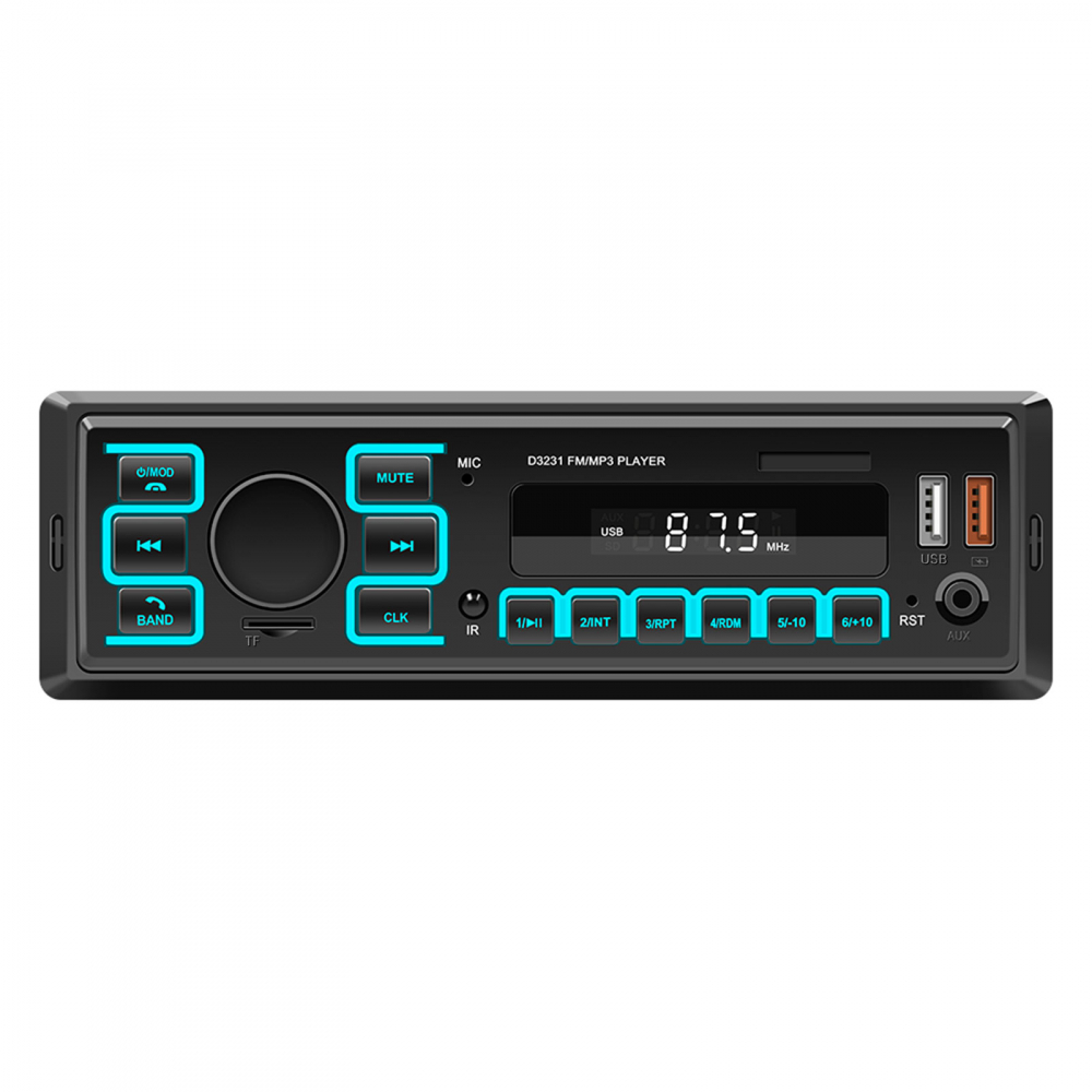 MP3 Player, Casetofon Auto 1DIN Universal, Bluetooth, USB, FM RADIO auto [1]