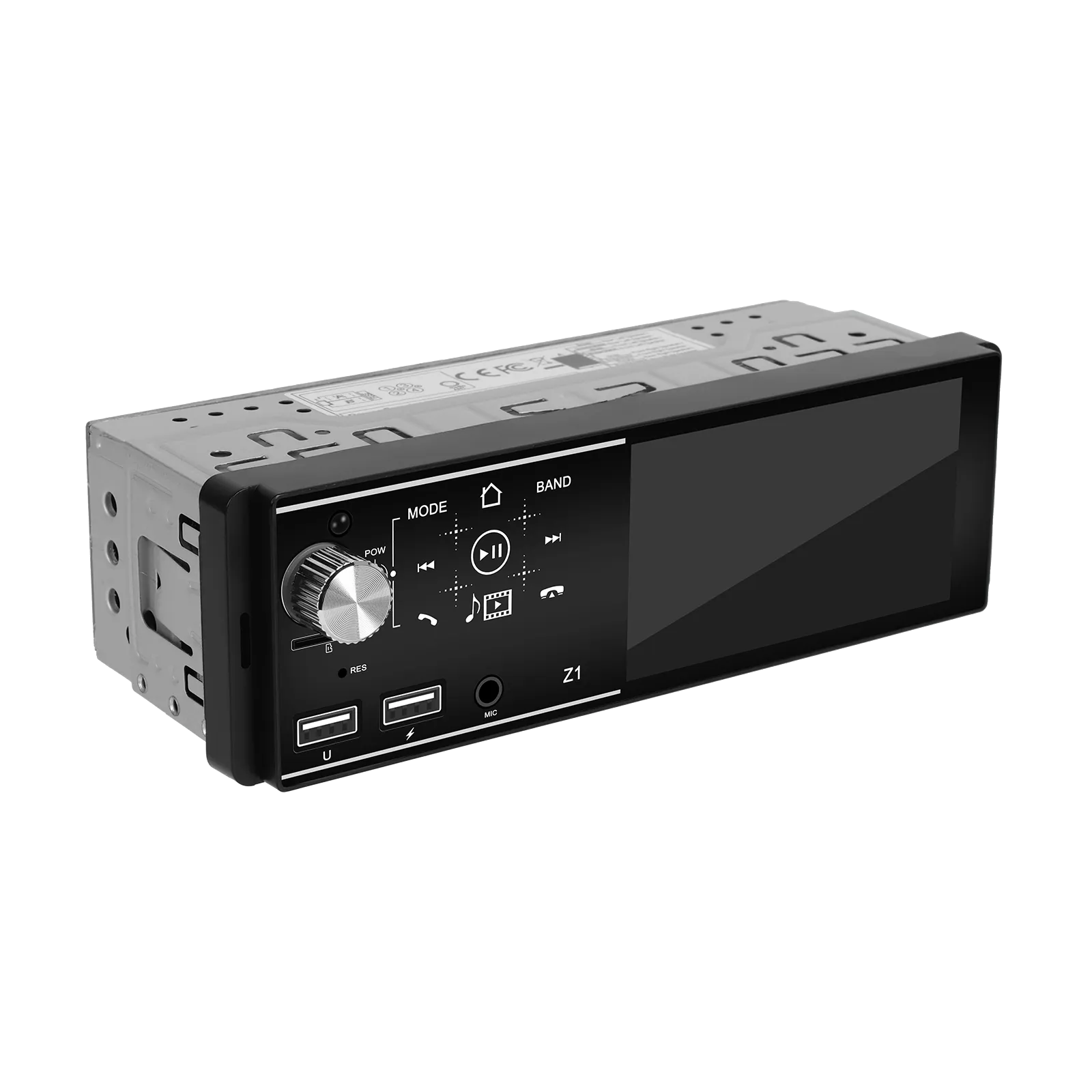 MP5 Player Auto Universal 1DIN, MirroLink, USB, Bluetooth 5.0, full touchscreen, ecran 4 inch [4]