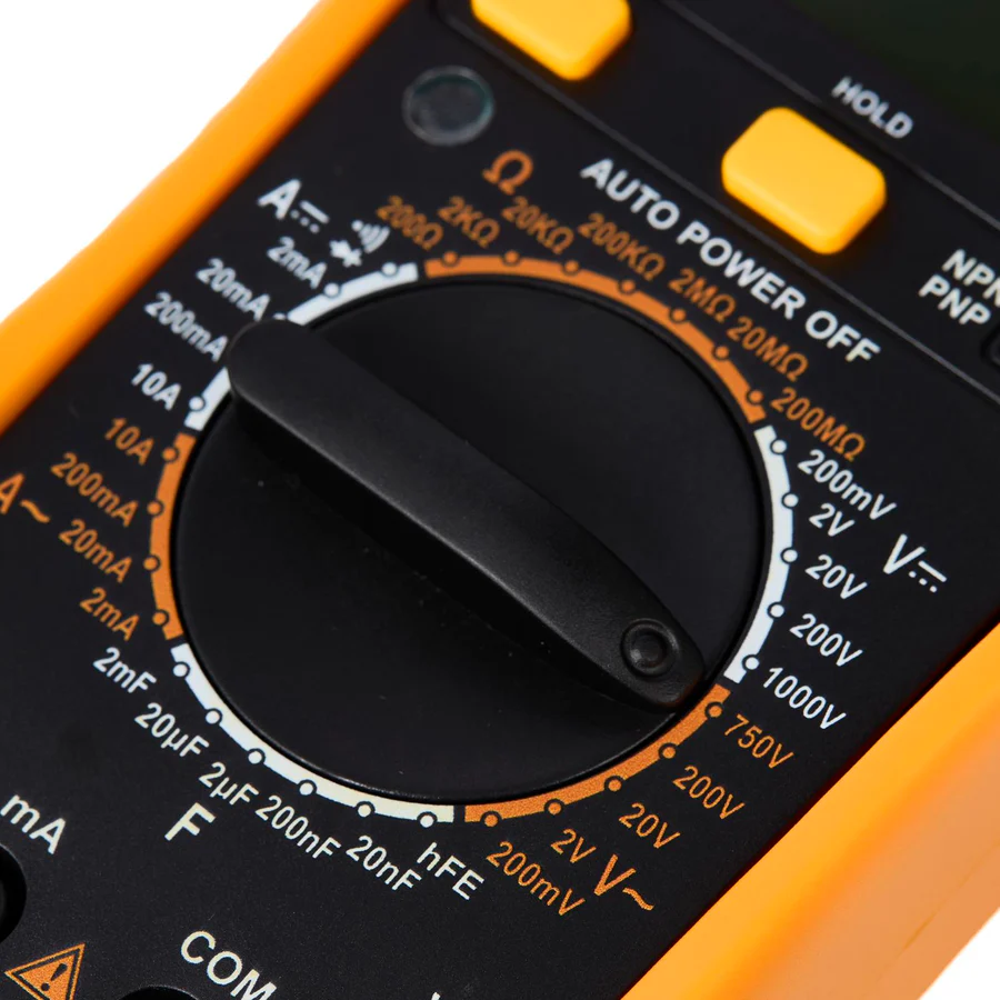 Multimetru Electric digital-Măsurători Precise Tensiune, Curent, Rezistență, Temperatură [6]