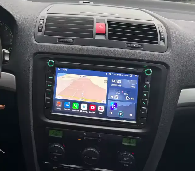 Navigatie Volkswagen|Skoda|Seat cu Android 13, Carplay, 4GB RAM 64GB ROM DSP, SIM 4G, Ecran de 9 inch, dedicata Golf 5, Golf 6, Jetta, Passat B6, CC, B7, Polo, Tiguan, Touran, Skoda, Seat [4]
