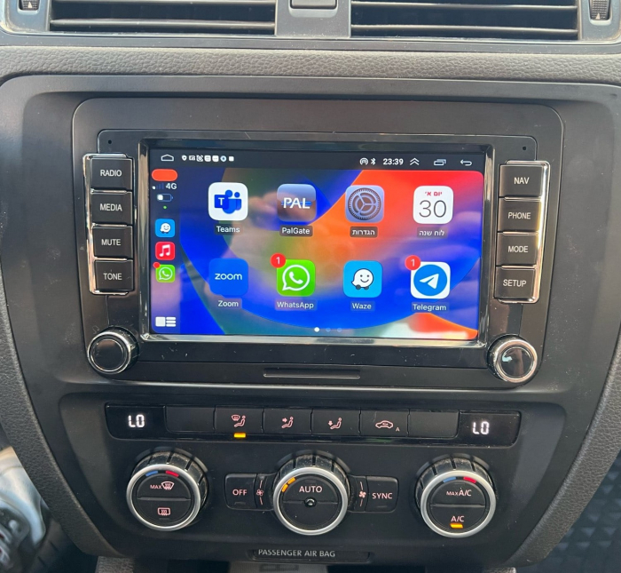 Navigatie Volkswagen|Skoda|Seat cu Android 13, Carplay, 2GB RAM 64GB ROM, Ecran de 7 Inch, dedicata Golf 5, Golf 6, Jetta, Passat B6, CC, B7, Polo, Tiguan, Touran, Skoda, Seat [11]