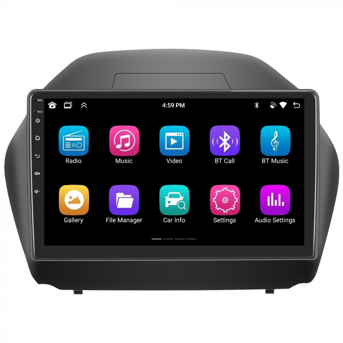 Navigatie Hyundai IX35 (2010-2015) Android 12, 4GB RAM 64GB, SLOT SIM 4G, DSP, CarPlay si Android Auto, ecran 10 inch [7]