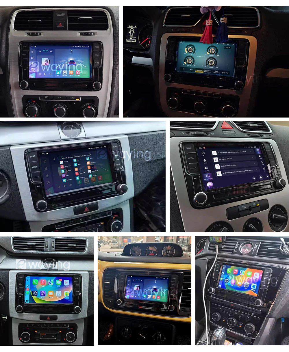 Navigație Android 13 7” VW Skoda SEAT – DSP DTS, CarPlay Wireless, 4G SIM, 4GB RAM 64GB ROM, Snapdragon [2]