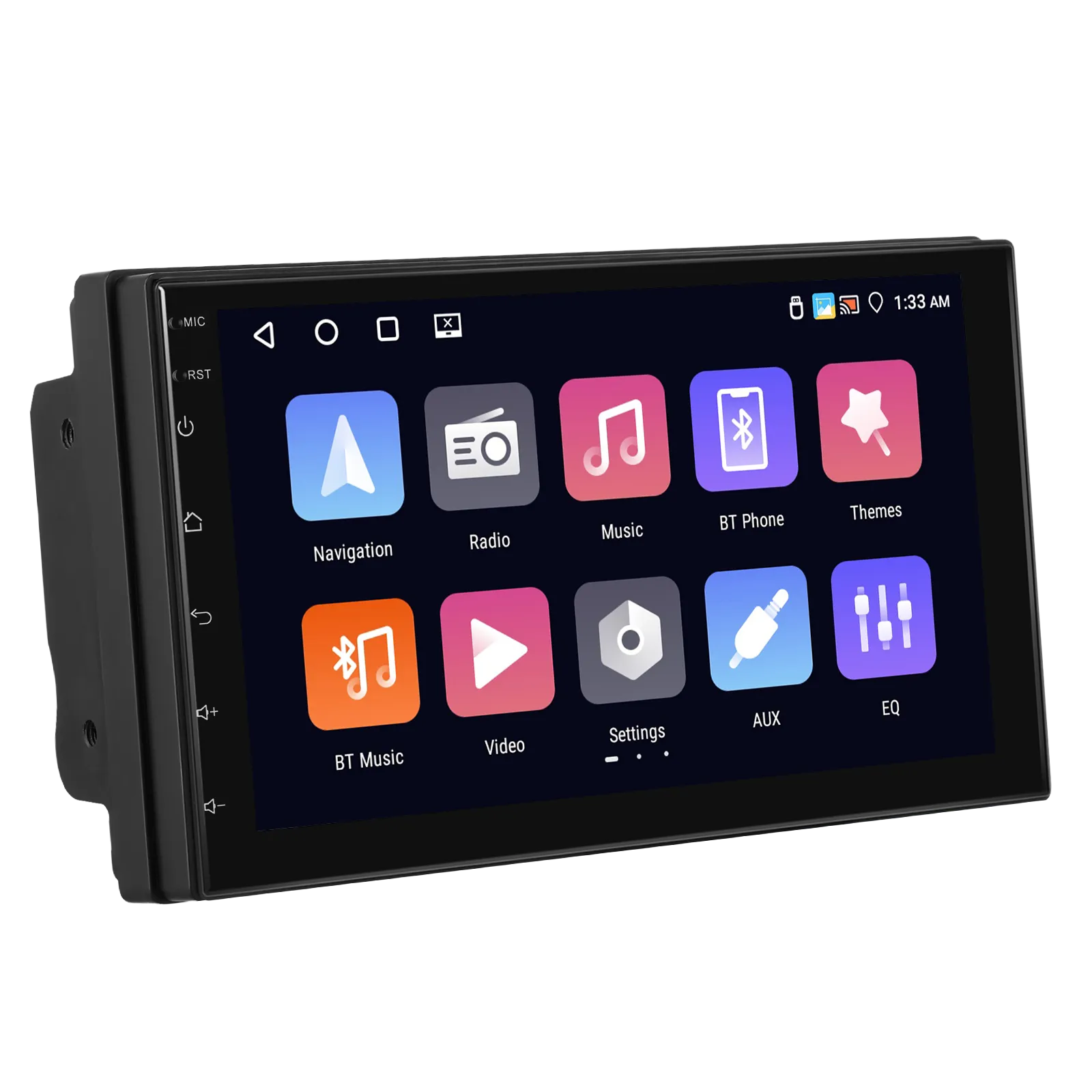 Navigație Android 2DIN Universală|4GB RAM, 64GB ROM, Ecran 7 inch, CarPlay și Android Auto Wireless, Radio RDS [2]