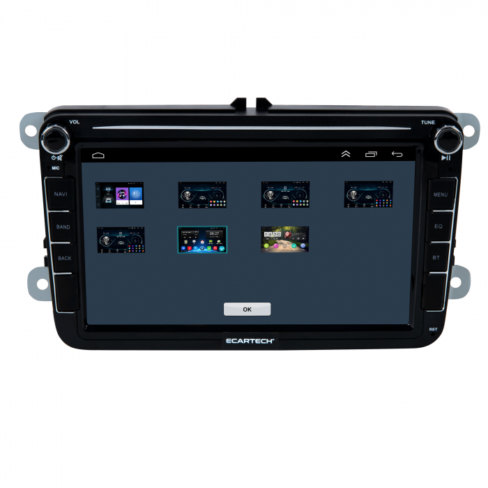 Navigatie Volkswagen,Skoda,Seat cu Android 2GB RAM 32GB, CarPlay Wireles Ecran de 8 Inch, dedicata Golf 5, Golf 6, Jetta, Passat B6, CC, B7, Polo, Tiguan, Touran, Skoda, Seat [17]