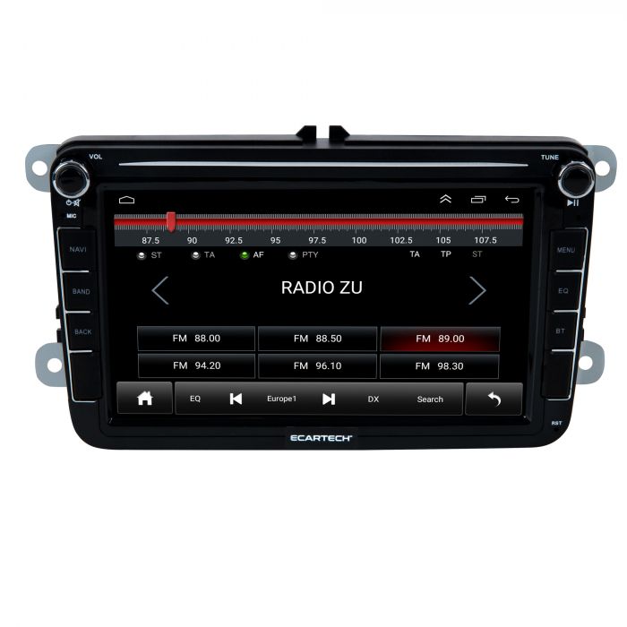 Navigatie Volkswagen|Skoda|Seat cu Android 2GB RAM 32GB, CarPlay Wireles Ecran de 8 Inch, dedicata Golf 5, Golf 6, Jetta, Passat B6, CC, B7, Polo, Tiguan, Touran, Skoda, Seat [12]
