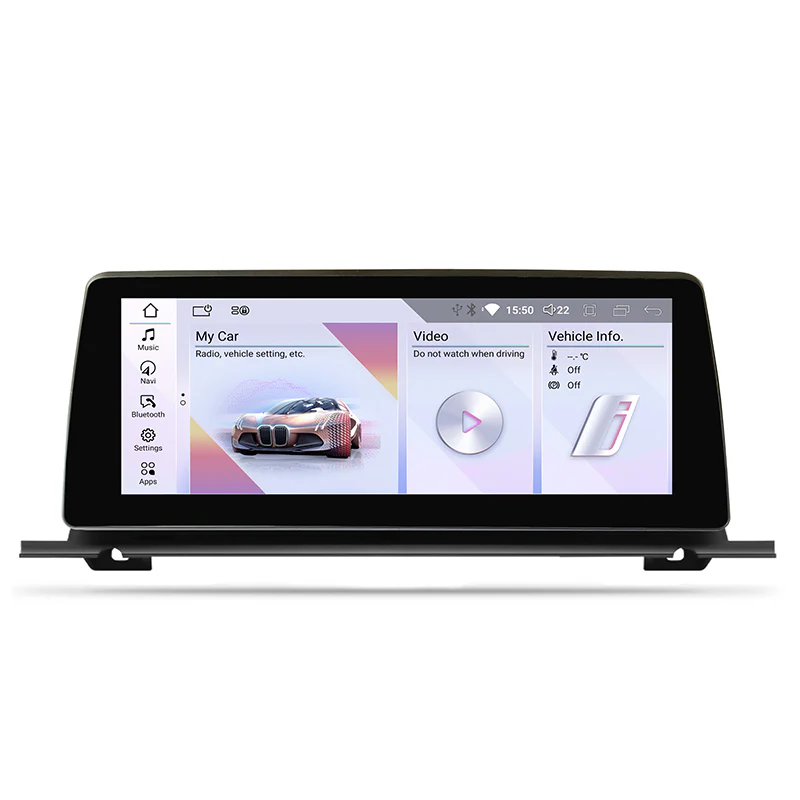 Navigație Android BMW Seria 5 GT F07 (2010-2016), 4 GB RAM, OCTA-CORE, ecran 10.25", CIC si NBT, 1920x720, CarPlay, Android Auto, 4G și WiFi [1]