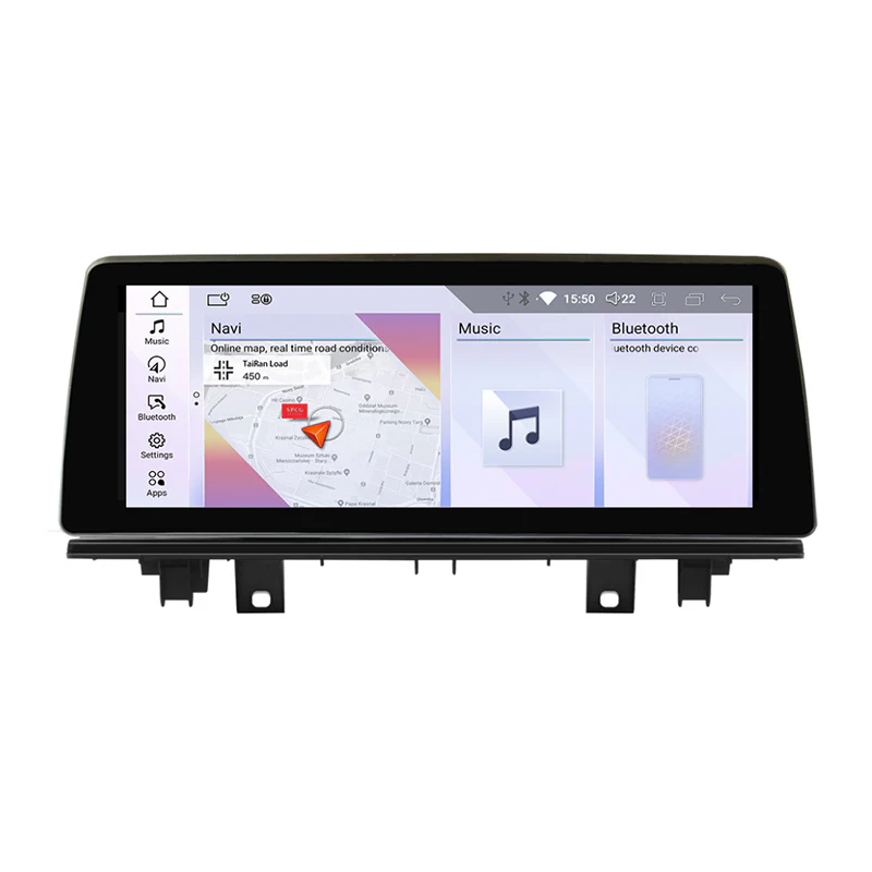 Navigație Android BMW X1 X2 F48 F49 (2016-2023), 4 GB RAM, OCTA-CORE, ecran 10,25", NBT si EVO, 1920x720, CarPlay, Android Auto, 4G și WiFi [1]