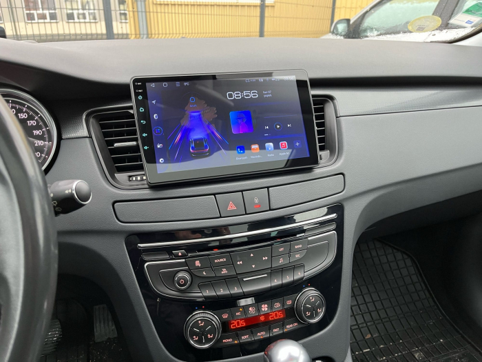 Navigatie Android Peugeot 508 (2012-2016),Android 12, DSP 2GB RAM 32GB ROM, CarPlay si Android Auto Wi-fi, Youtube, Waze [6]