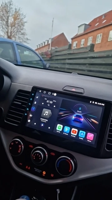 Navigatie Android Kia Picanto (2011-2016), Android 12, DSP 2GB RAM 32GB ROM, CarPlay si Android Auto Wi-fi, Youtube, Waze [9]