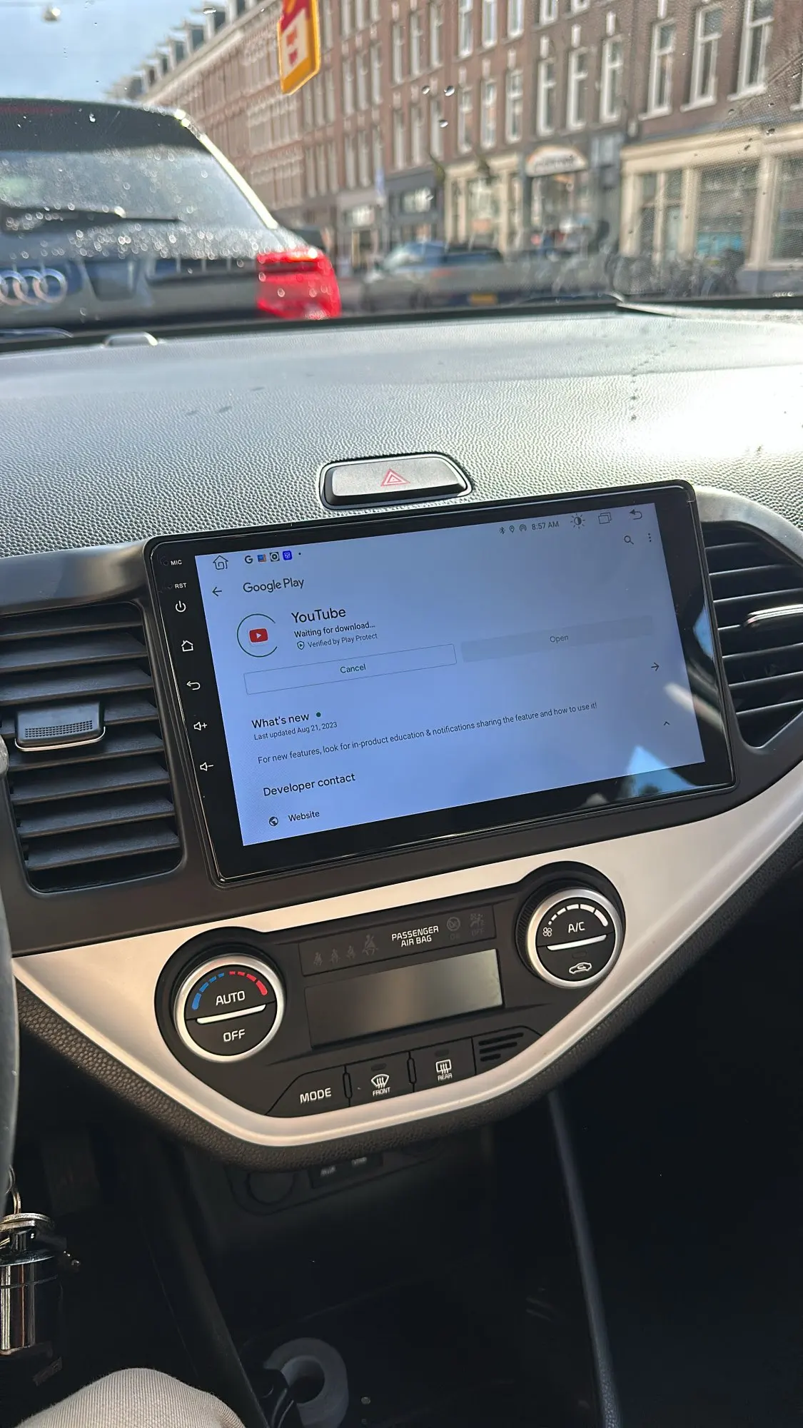 Navigatie Android Kia Picanto (2011-2016), Android 12, DSP 2GB RAM 32GB ROM, CarPlay si Android Auto Wi-fi, Youtube, Waze [8]