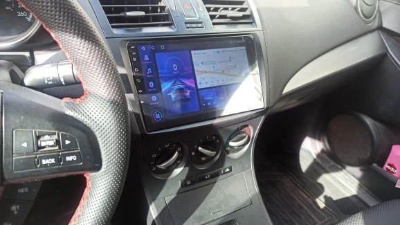 Navigatie Android Mazda 5 (2010-2015), Android 12, DSP 4GB RAM 64GB ROM, Cartela SIM 4G, CarPlay si Android Auto Wi-fi, Youtube, Waze [6]