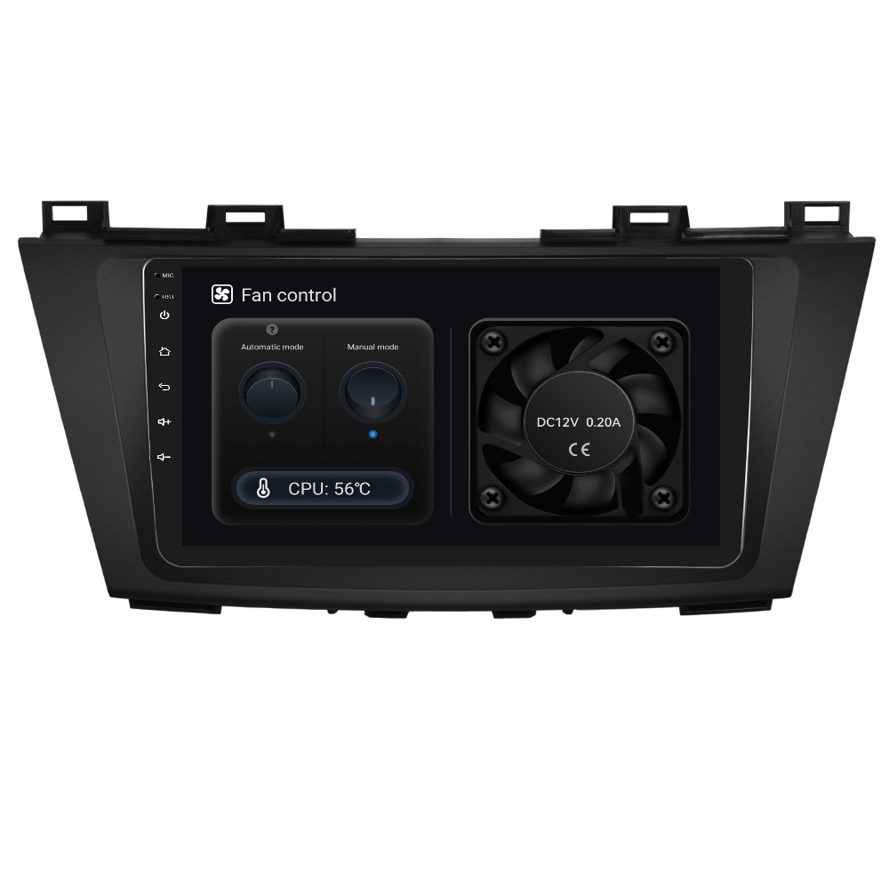 Navigatie Android Mazda 5 (2010-2015), Android 12, DSP 8GB RAM 128GB ROM, Cartela SIM 4G, CarPlay si Android Auto Wi-fi, Youtube, Waze [4]