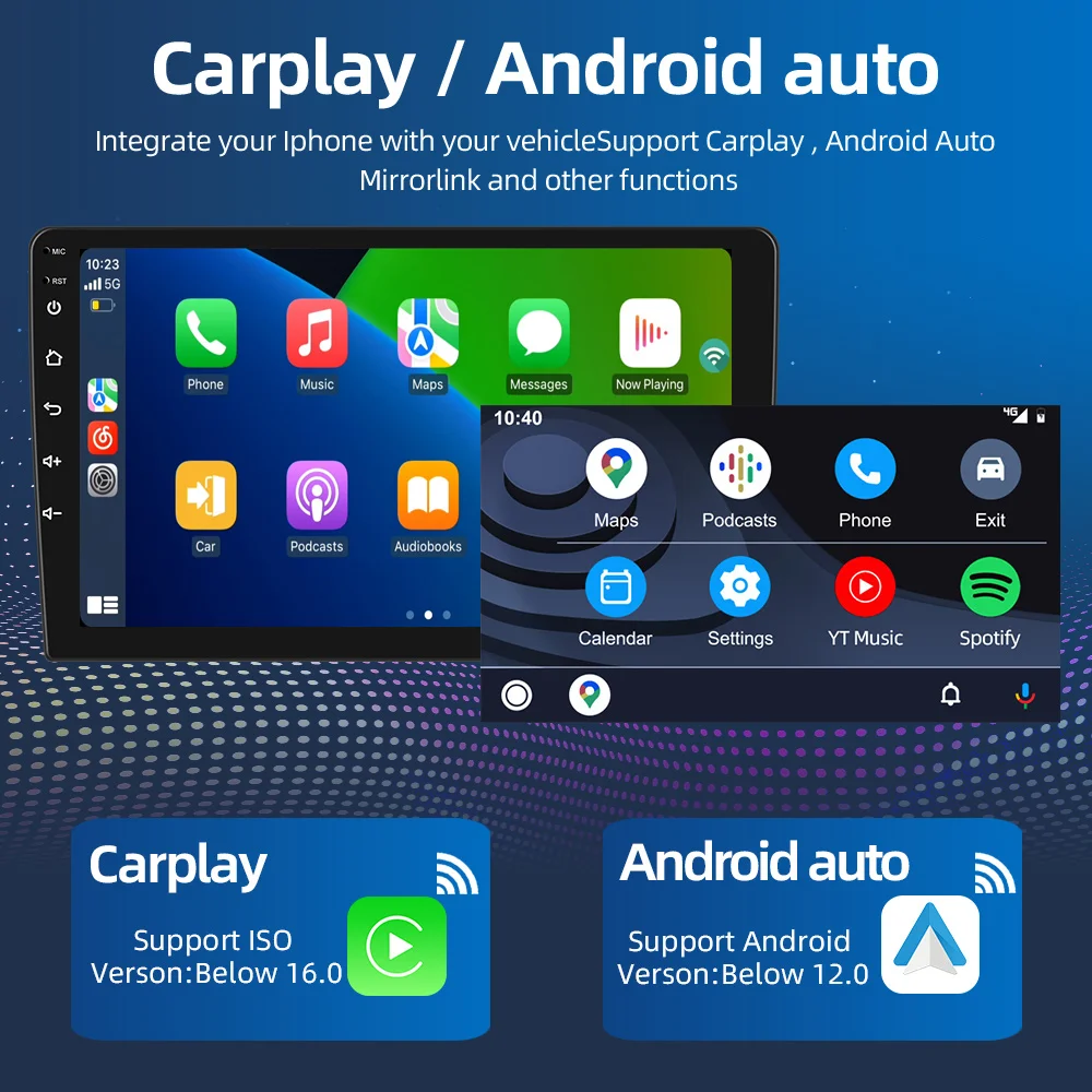 Navigatie Android Mazda CX-9 (2007-2015), Android 12, DSP 2GB RAM 32GB ROM, CarPlay si Android Auto Wi-fi, Youtube, Waze [2]