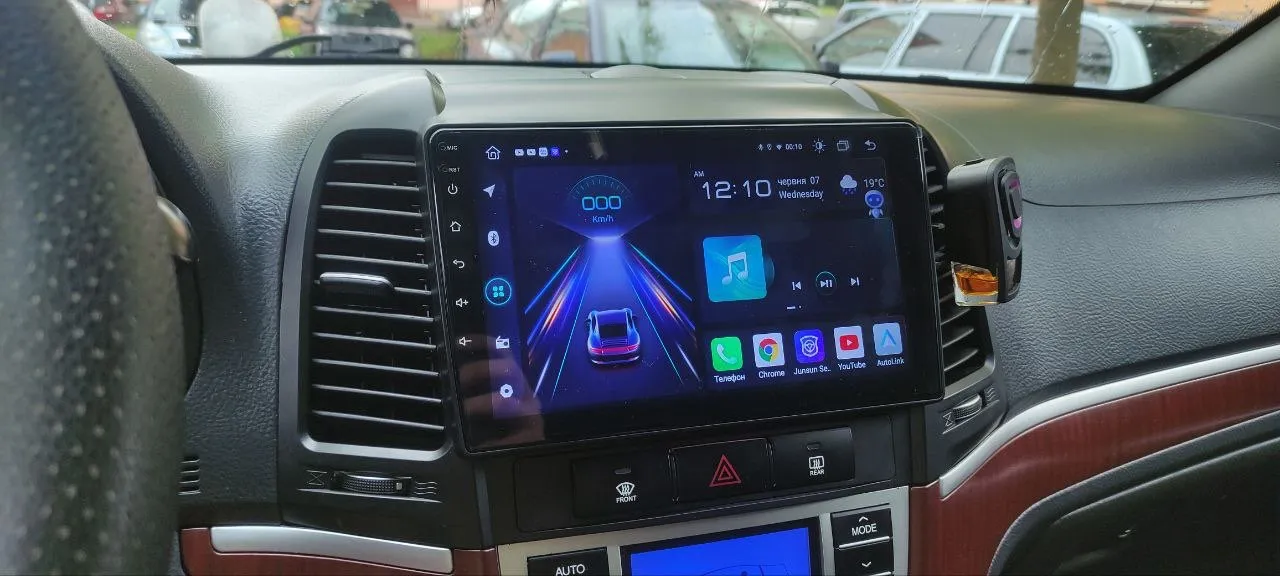 Navigatie Hyundai Santa Fe (2006-2012) cu Android 12 ecran 9 Inch, 2GB RAM 32 GB ROM,DSP, Carplay si Android Auto [8]